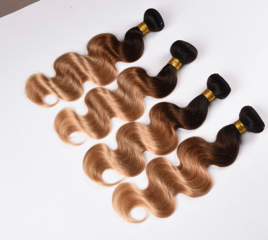 3 x 100G Brazilian Colour Human Hair - Bundles Deals